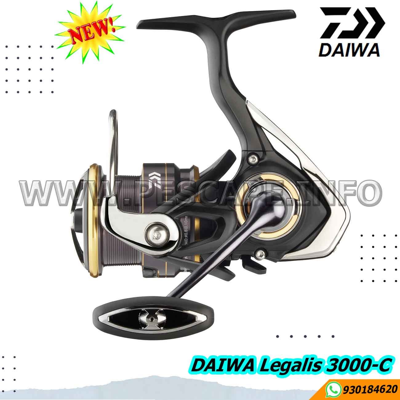 Carrete Daiwa Legalis LT Spinning Reel 3000-C, IND. PACK » PescaPe