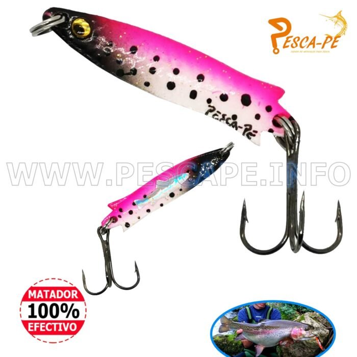 Cuchara Spoon Lure Caramelitos para trucha 11g Color4