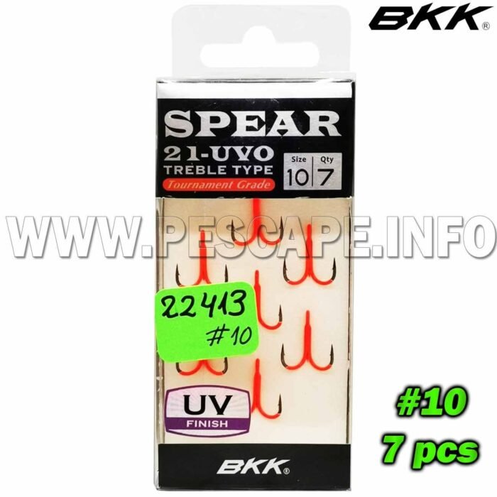 ANZUELO BKK SPEAR 21 UVO 10 A ET 6140 IND. PACK