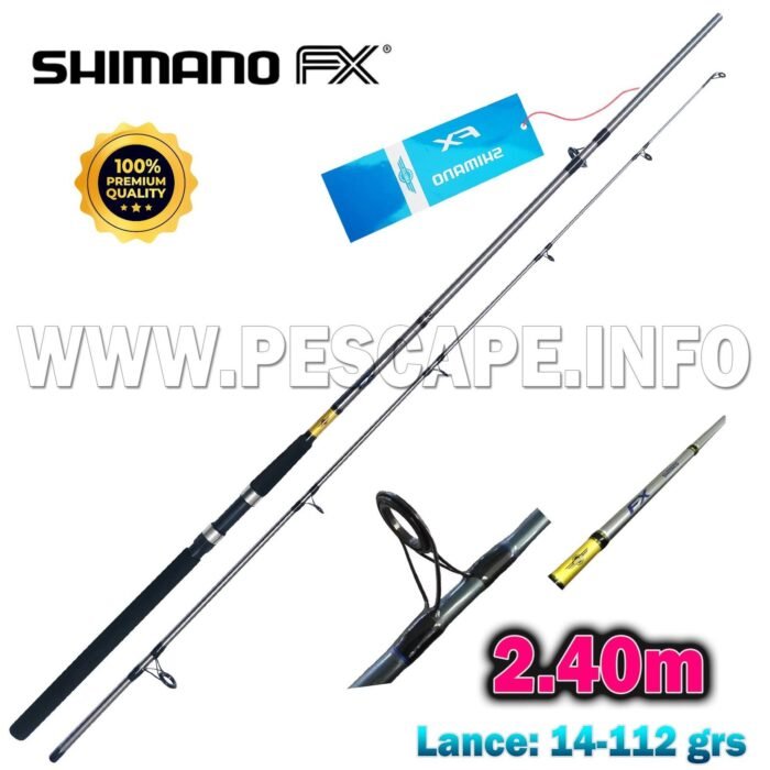 CANA SHIMANO FX 8ft MHC2 FXS80MHC2 2.40m 14 112 grs 1