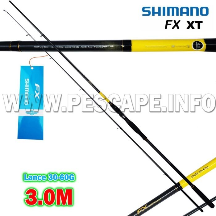 CANA SHIMANO FX XT SEABASS SPINNING 3.0M Lance 30 60G Seabass