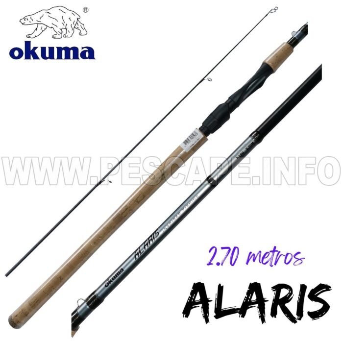 Cana OKUMA Alaris 902ML Spinning 7 28 Grs Carbono 24T IND. PACK