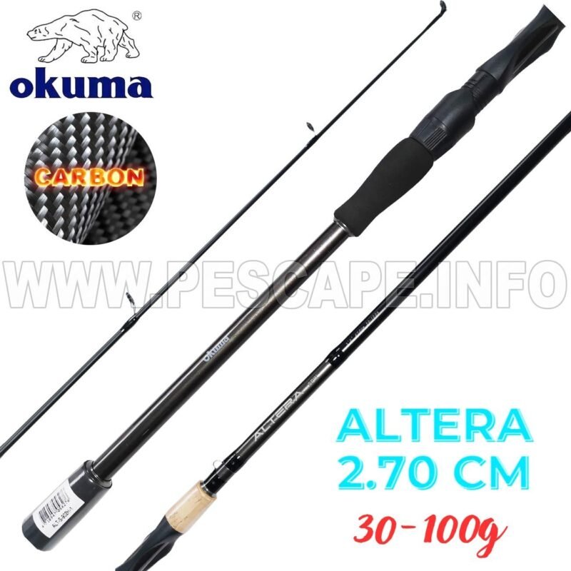 Cana OKUMA Altera ALT S 902H 1 Carbono 2.70 cm Spinning 30 100 GrsIND. PACK