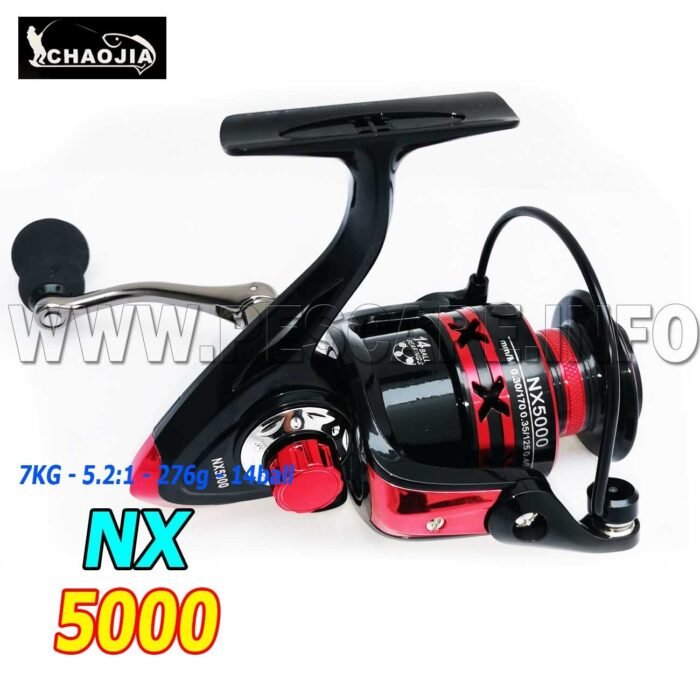 Carrete ChaoJia Spinning Reel NX5000 Metal Alta Calidad 2 IND