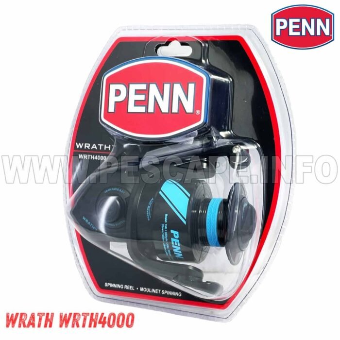 Carrete PENN Spinning Wrath WRTH4000 IND. PACK