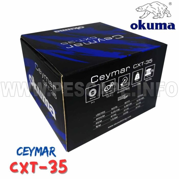 Carrete Spinning OKUMA Ceymar CXT 35 1IND