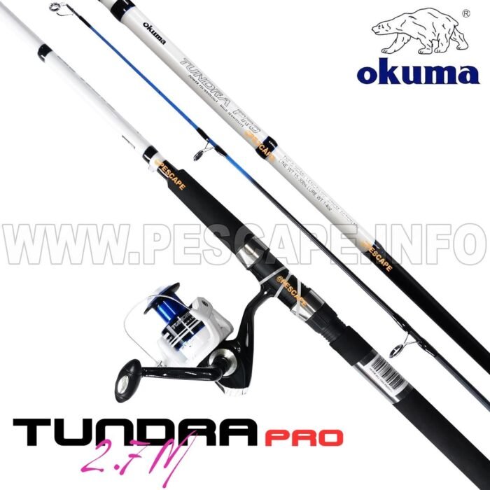 Combo pesca OKUMA Tundra Pro TXP 902 50 spinning 15 30Lb 2 1