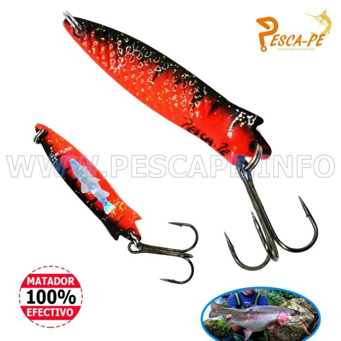 Cuchara Spoon Lure Caramelitos para trucha 11g 1