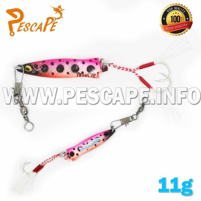 Cuchara Stoby Spoon Lure Cucharilla para Trucha 11g Pink M3