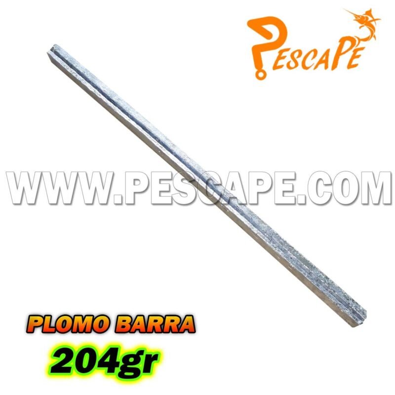 PLOMO PESCAR BARRA 204GR X PIEZA NACIONAL