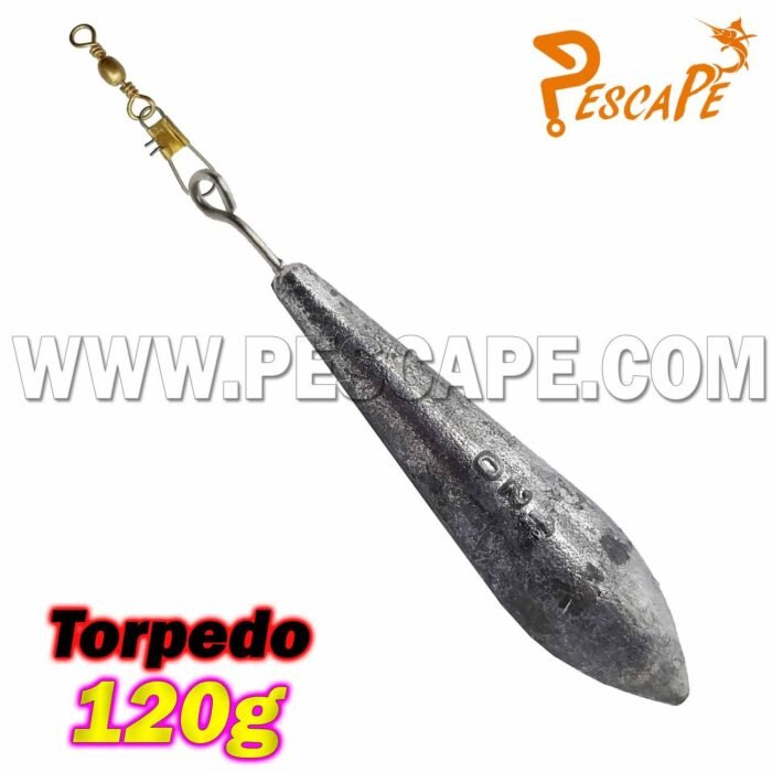 Plomada Torpedo 120gr 1 und Snap Sacavuelta