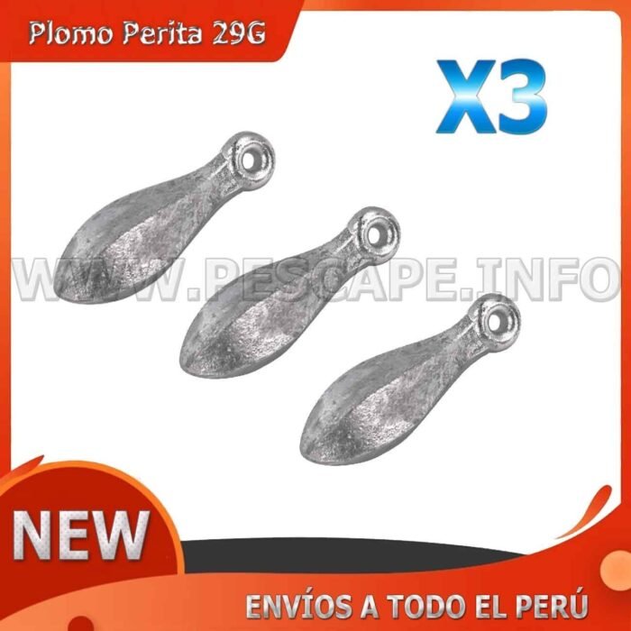 Plomo Peritas Para pesca 29G