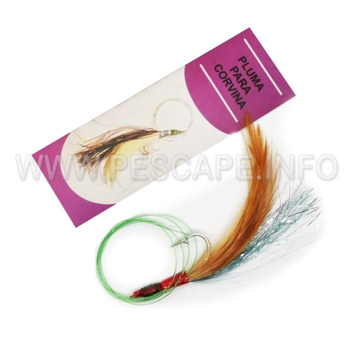 Pluma para corvina 1 und color 2