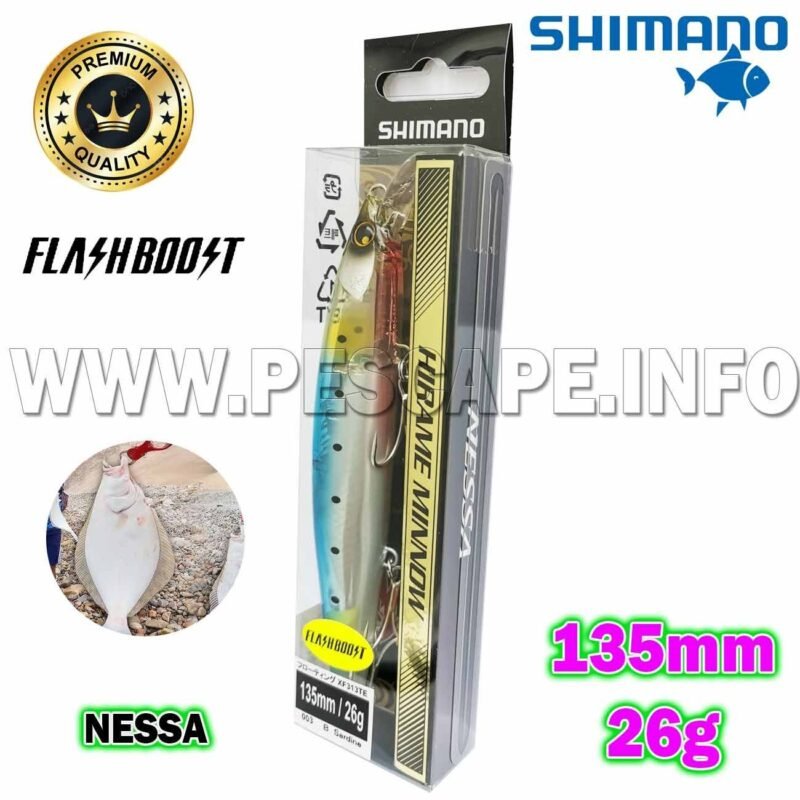 SENUELO SHIMANO HIRAME MINNOW 135MM 26GR 003 XF313TE003 IND