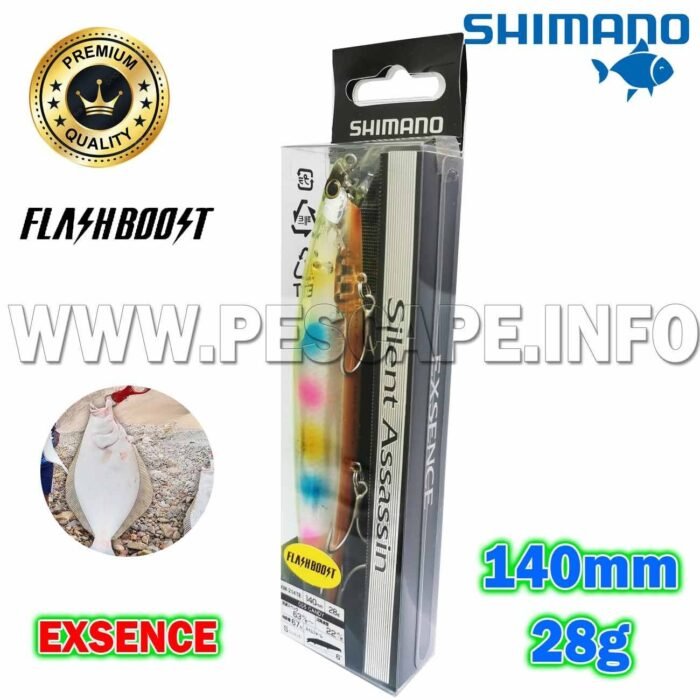 SENUELO SHIMANO SILENT ASSASSIN FB 140MM 005 XM 214TE005 EXSENCE 28GR IND. PACK