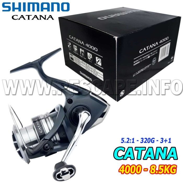 SHIMANO FISHING REELS Catana FE spinning reel 4000 IND. PACK